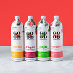 All 4 cocktail flavours of good cocktail mixers (martini, daiquri, mojito and margarita 