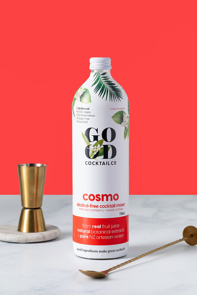 Bottle of Cosmo mixer 